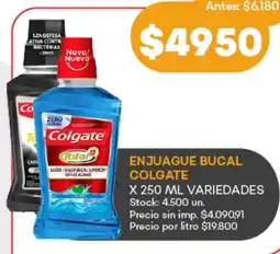 Supermercados Tadicor Colgate enjuague bucal variedades oferta