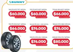 Supermercados Tadicor Sunny 165/70 R13 79T NP226 oferta