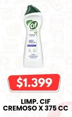 Autoservicio Capo Cif limp. cremoso oferta