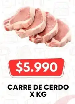 Autoservicio Capo Carre de cerdo oferta