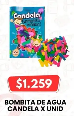 Autoservicio Capo Bombita de agua candela oferta