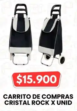 Autoservicio Capo Carrito de compras cristal rock oferta