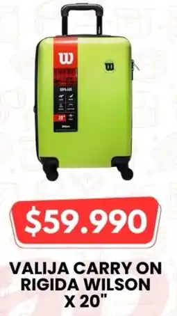 Autoservicio Capo Wilson valija carry on rigida 20" oferta