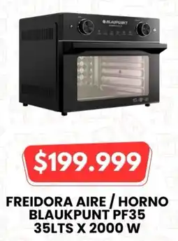 Autoservicio Capo Freidora aire / horno blaukpunt pf35 oferta