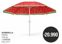 Atomo Conviene Sombrilla fruta oferta