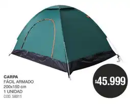 Atomo Conviene Carpa fácil armado oferta
