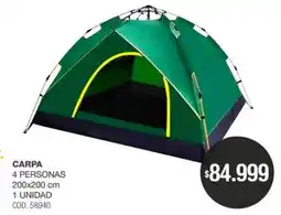 Atomo Conviene Carpa 4 personas oferta