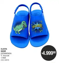 Atomo Conviene Ojota bebé estampada oferta