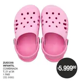 Atomo Conviene Zuecos infantil combinada oferta