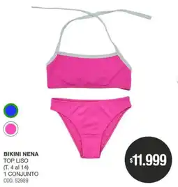 Atomo Conviene Bikini nena top liso oferta