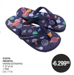 Atomo Conviene Ojota infantil varias estampas oferta