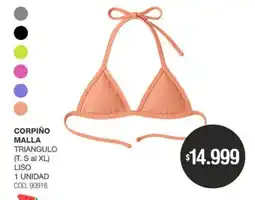 Atomo Conviene Corpiño malla triangulo oferta