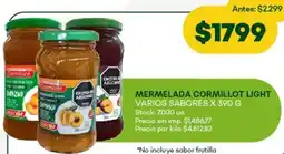 Super MAMI Mermelada cormillot light varios sabores oferta