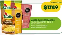 Super MAMI Arroz gallo preparado varios sabores oferta