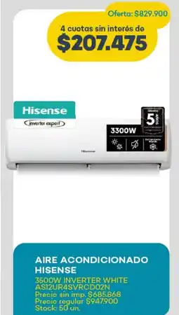Super MAMI Hisense aire acondicionado oferta