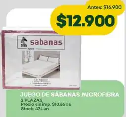 Super MAMI Juego de sábanas microfibra oferta