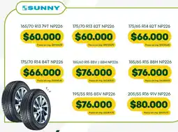 Super MAMI Ssunny 165/70 R13 79T NP226 oferta