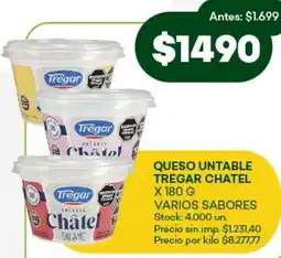 Super MAMI Tregar queso untable chatel oferta
