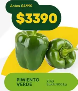 Super MAMI Pimiento verde oferta