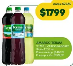 Super MAMI Terma amargo varios sabores oferta