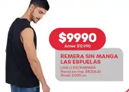 Super MAMI Remera sin manga las espuelas lisa o estampada oferta