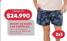 Super MAMI Short de baño las espuelas liso y estampado oferta