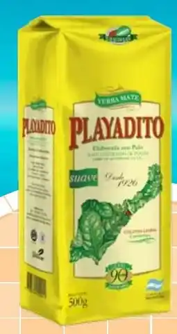 Blow Max Playadito yerba mate suave c/palo paq. oferta