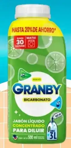 Blow Max Granby jabón líquido para diluir limón bot. oferta