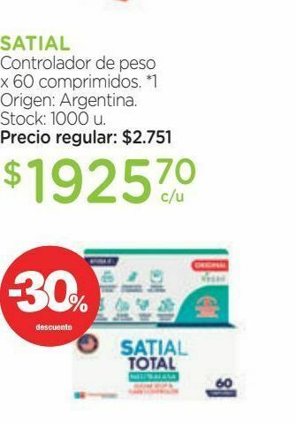 Controlador de peso en polvo x 50 gr.