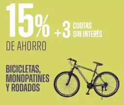 Supermercados Vea Bicicletas, monopatines y rodados oferta