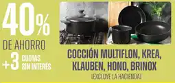 Supermercados Vea Cocción multiflon, krea, klauben, hono, brinox oferta