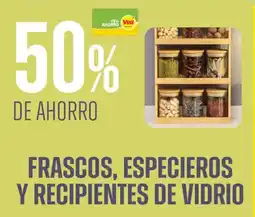 Supermercados Vea Frascos, especieros y recipientes de vidrio oferta
