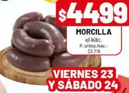 Almacor Morcilla oferta