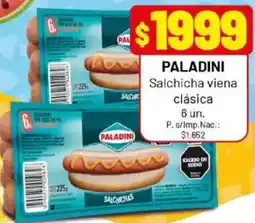 Almacor Paladini salchicha viena clásica oferta