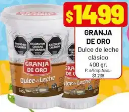 Almacor Granja de oro dulce de leche clásico oferta