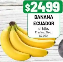Almacor Banana ecuador oferta