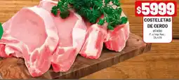 Almacor Costeletas de cerdo oferta
