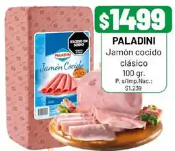 Almacor Paladini jamón cocido clásico oferta