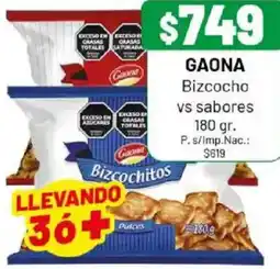 Almacor Gaona bizcocho vs sabores oferta