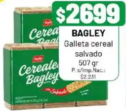 Almacor Bagley galleta cereal salvado oferta