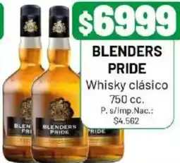 Almacor Blenders pride whisky clásico oferta