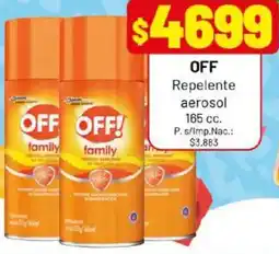 Almacor Off repelente aerosol oferta