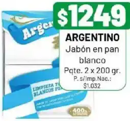 Almacor Argentino jabón en pan blanco oferta