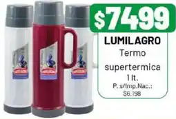 Almacor Lumilagro termo supertermica oferta