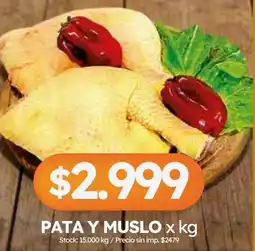 Cordiez Pata y muslo oferta