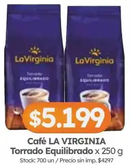 Cordiez La virginia café torrado equilibrado oferta