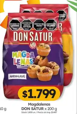 Cordiez Don satur magdalenas oferta