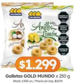 Cordiez Gold mundo galletas oferta
