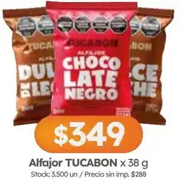 Cordiez Tucabon alfajor oferta