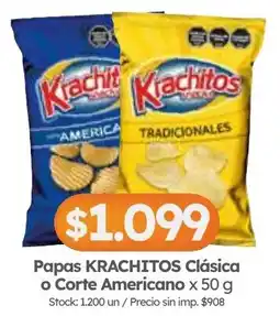 Cordiez Krachitos papas clásica o corte americano oferta